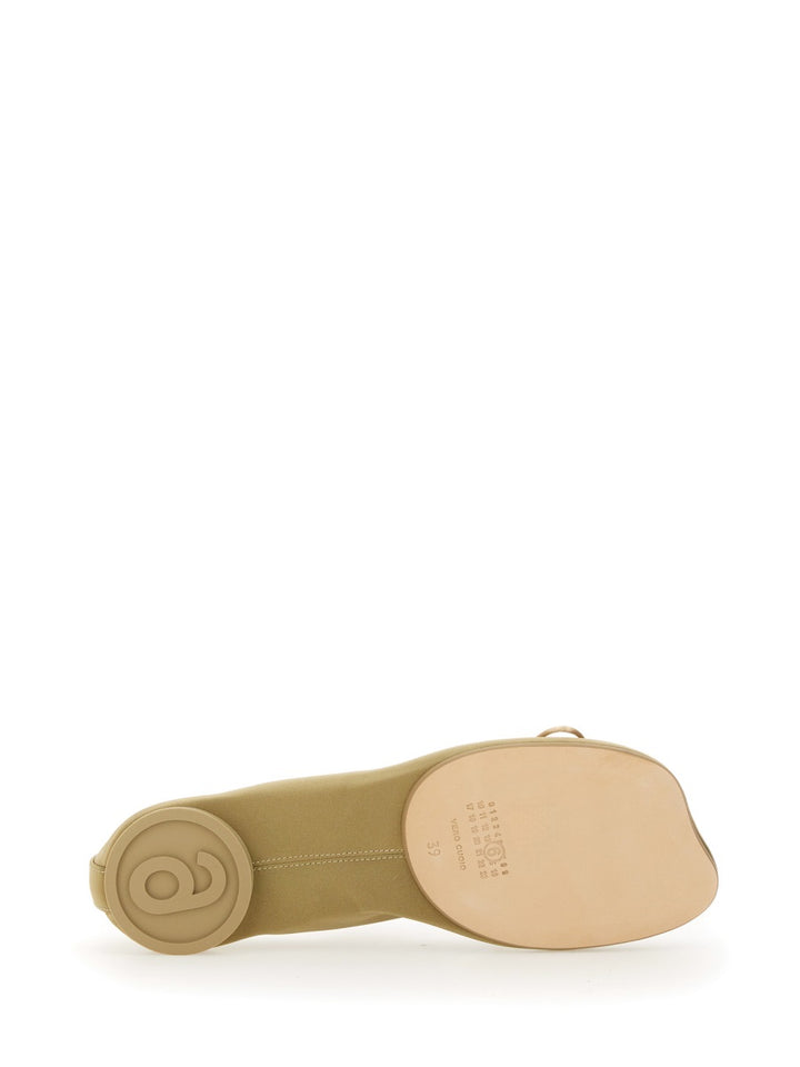 MM6 Maison Margiela Flat Shoes - Beige | Wanan Luxury