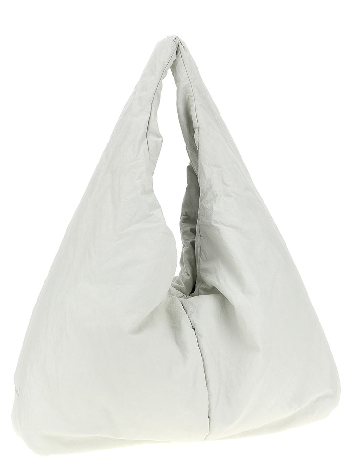 Nude Knit Hobo Shoulder Bags - White | 8325e3597a5018c8f4a17998cbe31fbe037f0dd1