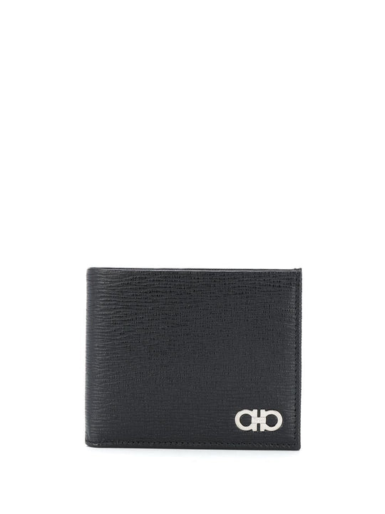Two-Tone Bi-Fold Leather Wallet