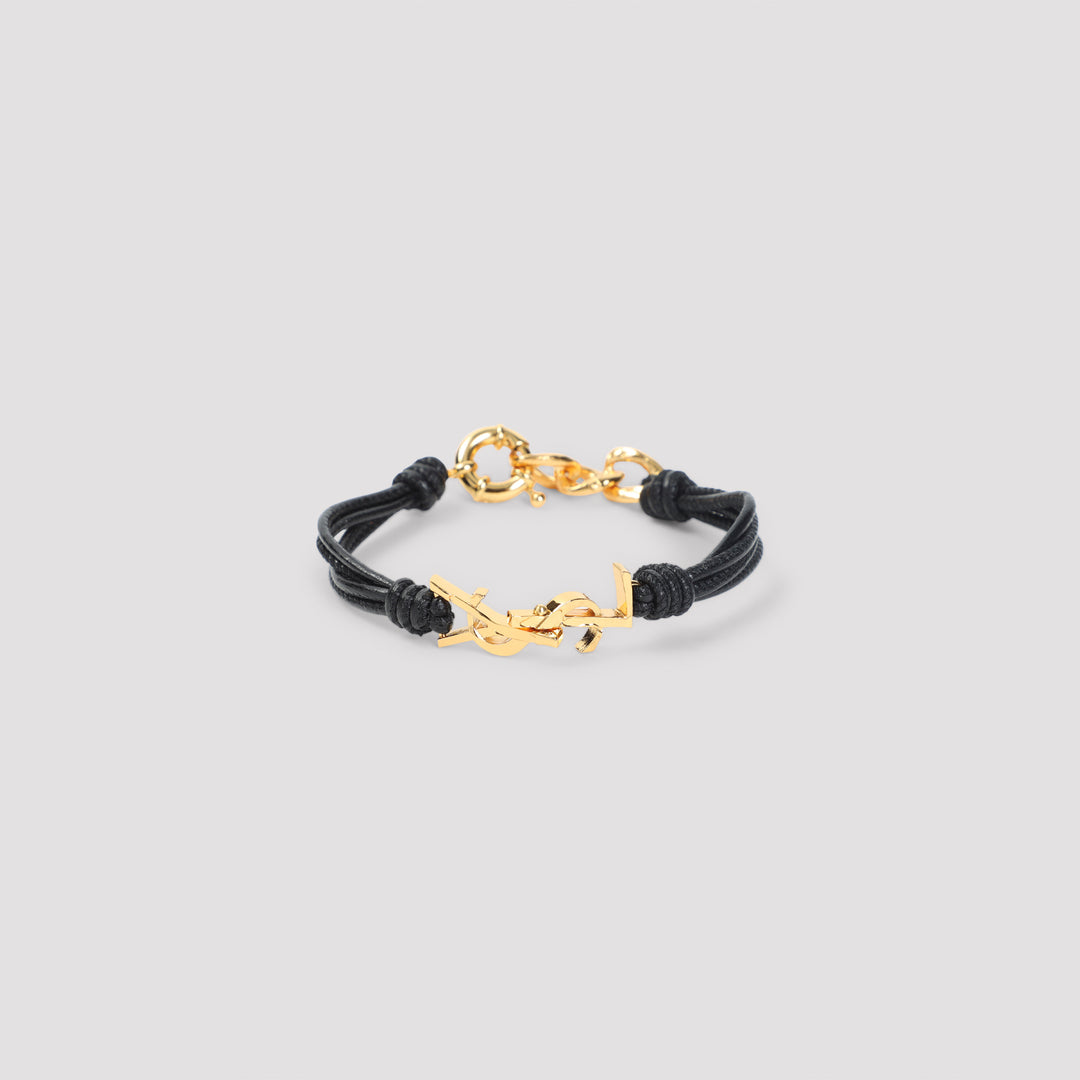 Saint Laurent Bracelets - Black | 336c4a496e0ad0c03a94ad7a7ebbc1e98e45c580