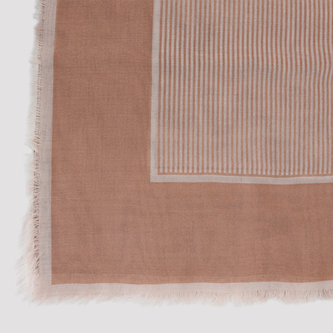 Saint Laurent Scarves - Brown | c825227f92fe003fd25787f1e0e288ee15d1b9d9