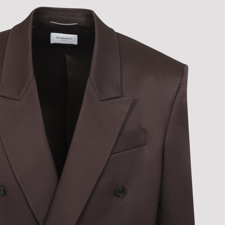 Saint Laurent Jackets - Brown | 78fb2bd6a6db0895f596ff286fe1c64cadcdaeb9