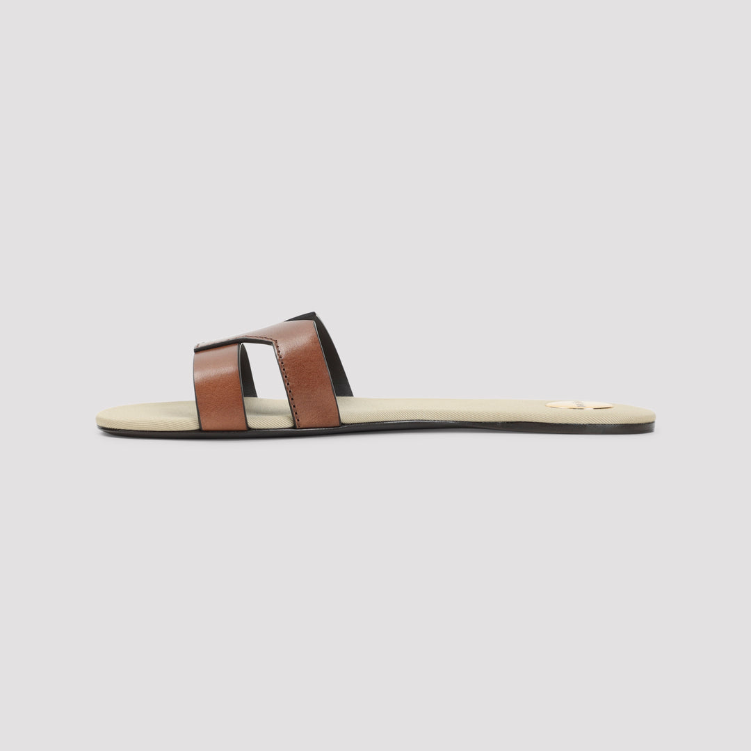 Saint Laurent Sandals - Brown | d0e89a5769ef7e485ff3ec2265774dc3cef85d8e