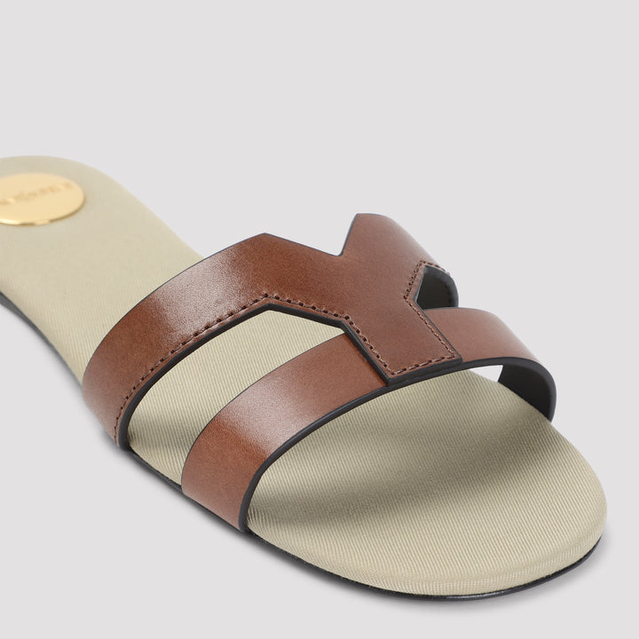 Saint Laurent Sandals - Brown | 217f0435b9ee04e30da4c78884bb7f9201bc8643