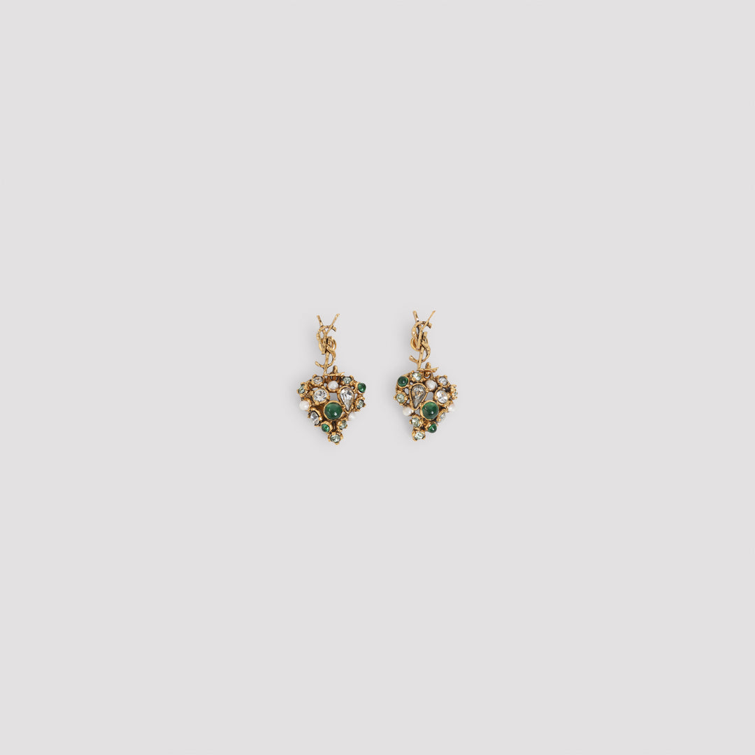 Saint Laurent Earrings - Metallic | 85c6dd57b62e5747693d9fdf9a38c94f9ad80cda