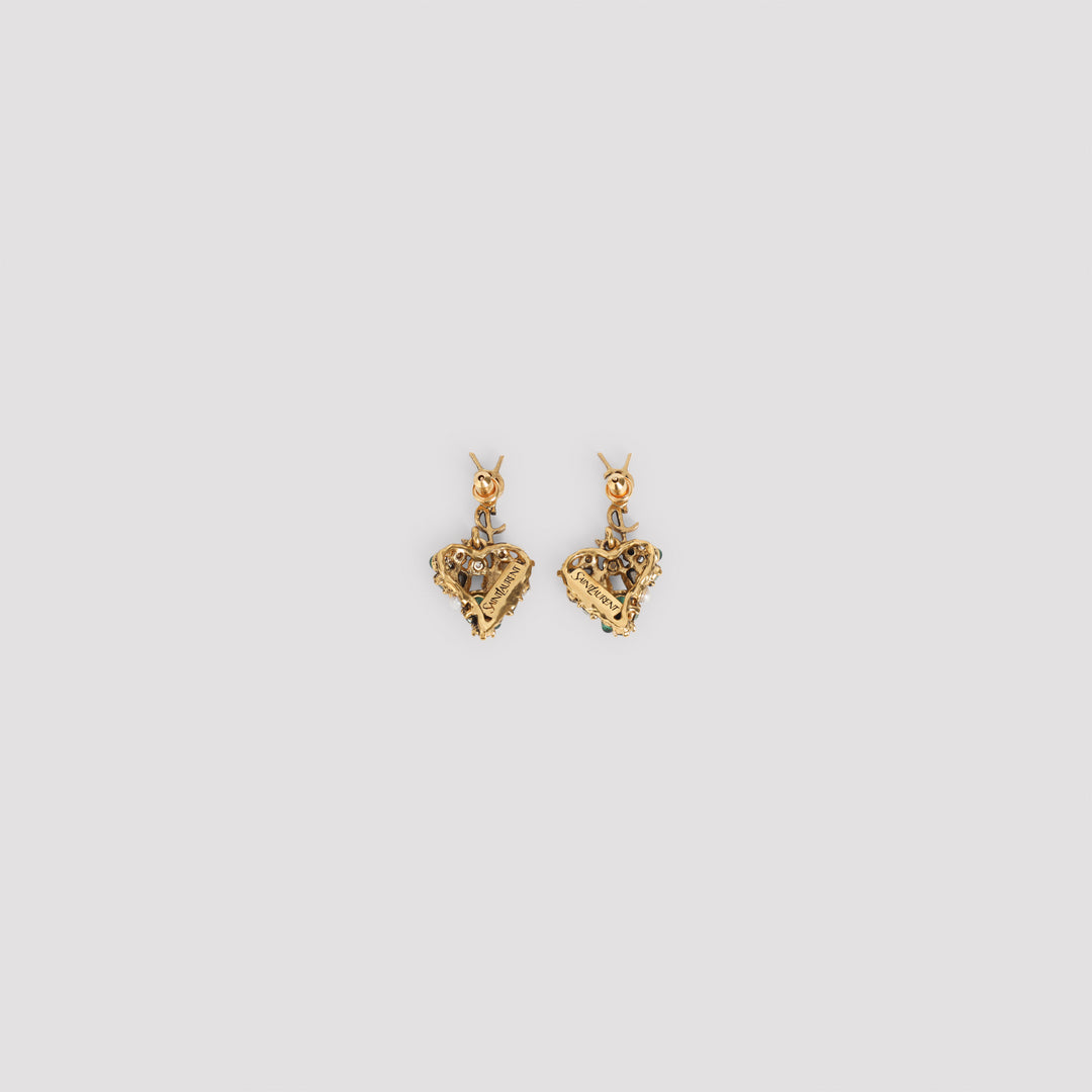 Saint Laurent Earrings - Metallic | 3d05df48e61464fad0c20eef4fb40cf4c4396868