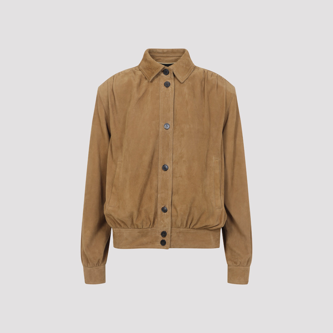 Saint Laurent Jackets - Brown | 84ba27c13cae281d4350b217470ed9ff0b75b2a3