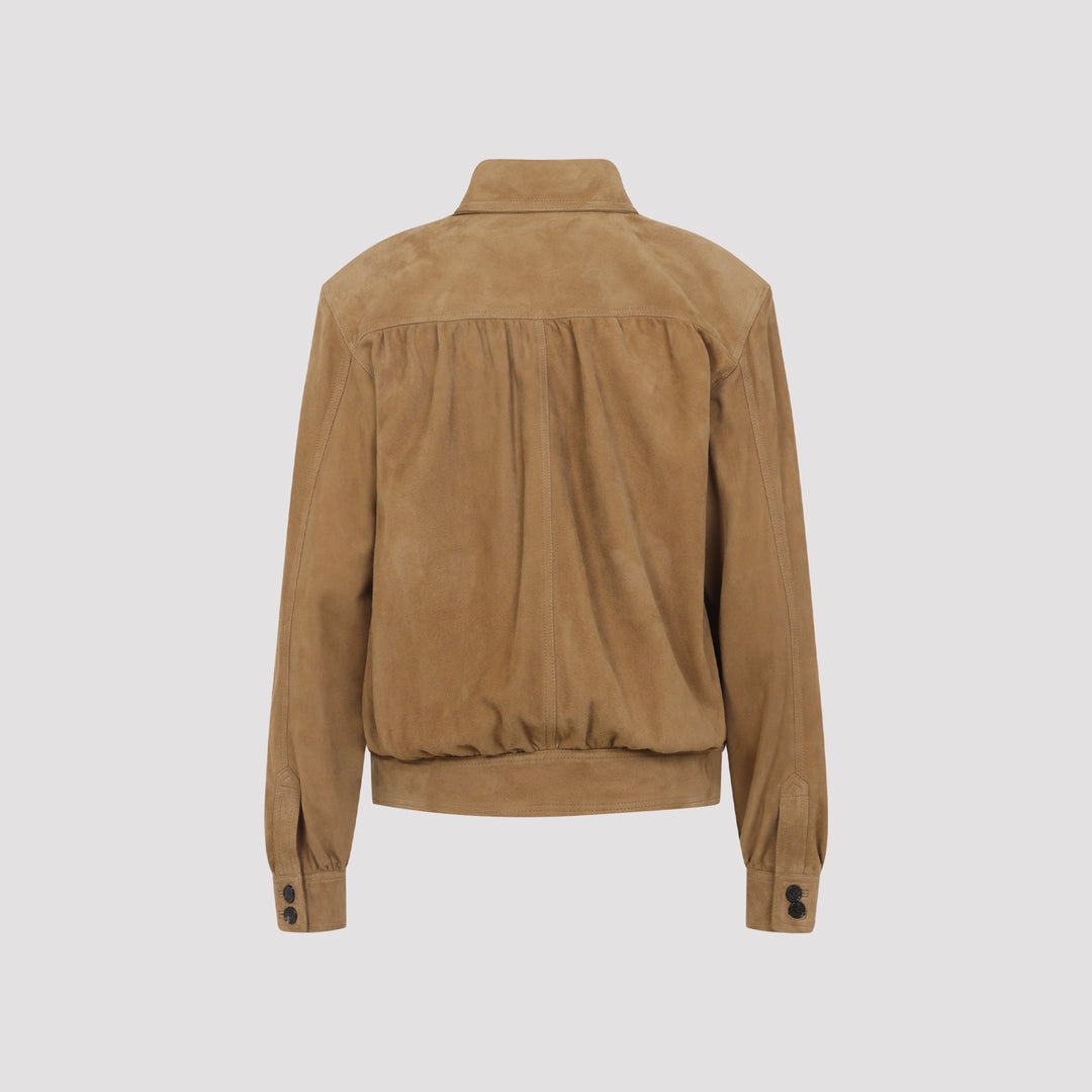 Saint Laurent Jackets - Brown | b2f9df9597a8a4d596d602b59469b228d42b2718