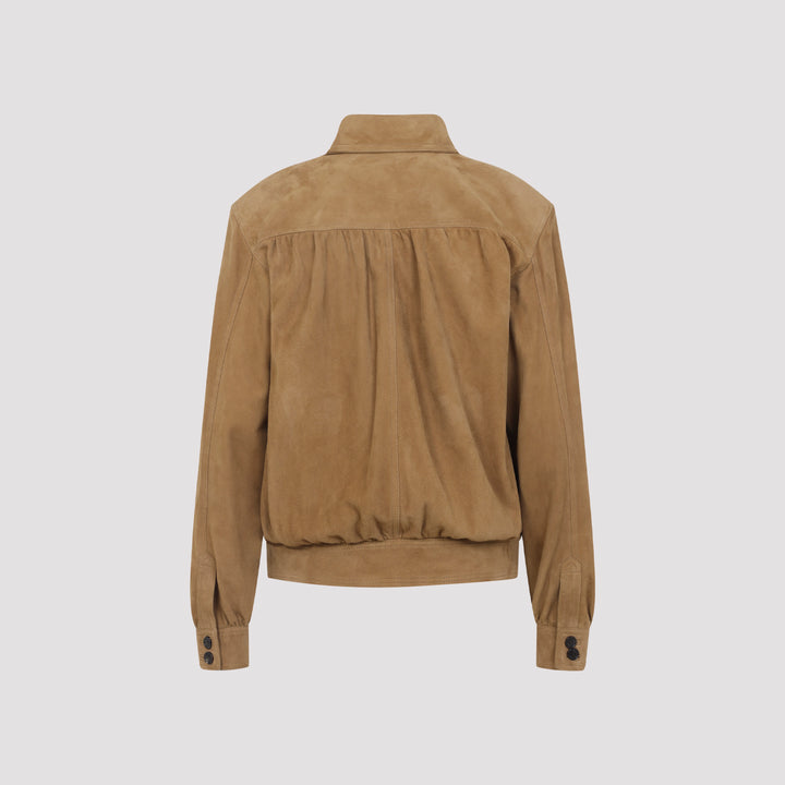 Saint Laurent Jackets - Brown | b2f9df9597a8a4d596d602b59469b228d42b2718