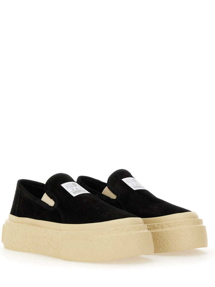 MM6 Maison Margiela Sneakers - Black | Wanan Luxury