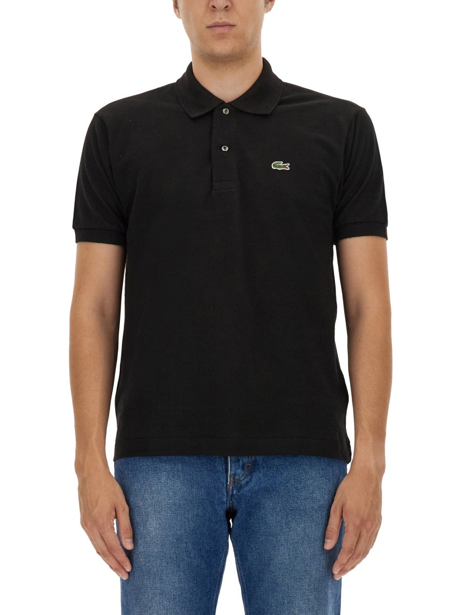 Lacoste Polo - Black | Wanan Luxury