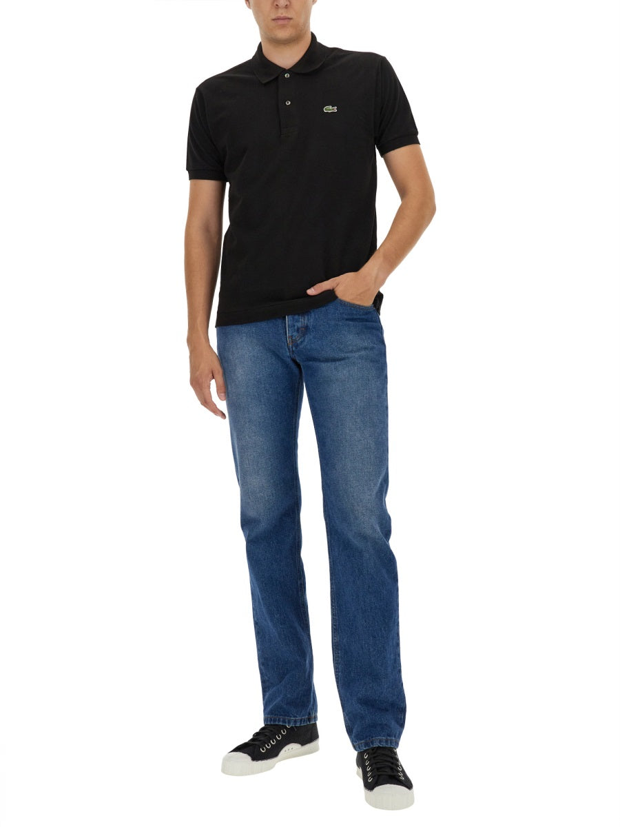 Lacoste Polo - Black | Wanan Luxury