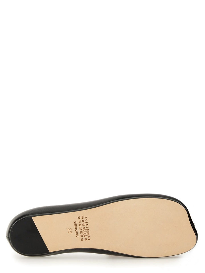 MM6 Maison Margiela Flat Shoes - Black | Wanan Luxury