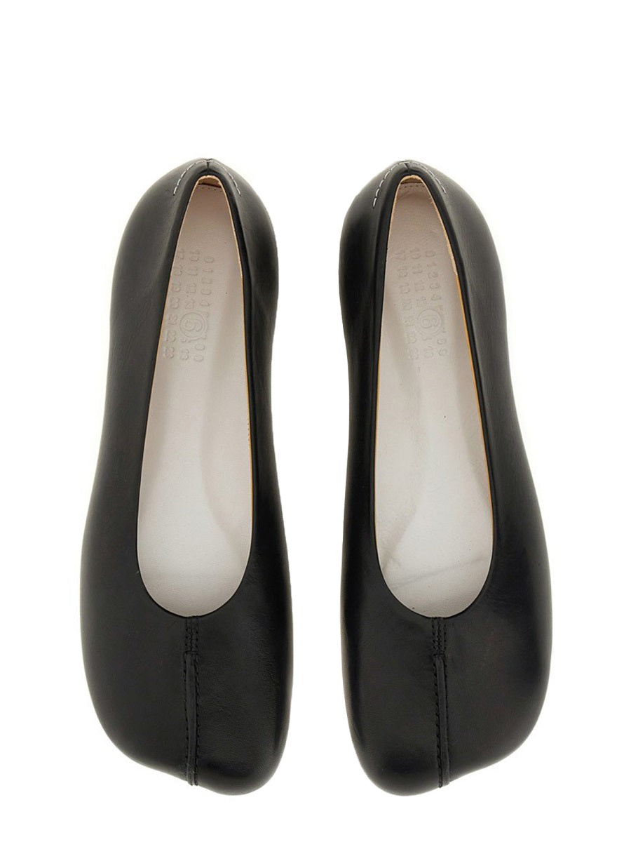 MM6 Maison Margiela Flat Shoes - Black | Wanan Luxury