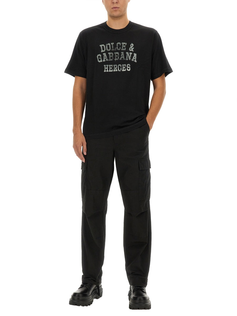 Dolce & Gabbana T shirts - Black | Wanan Luxury