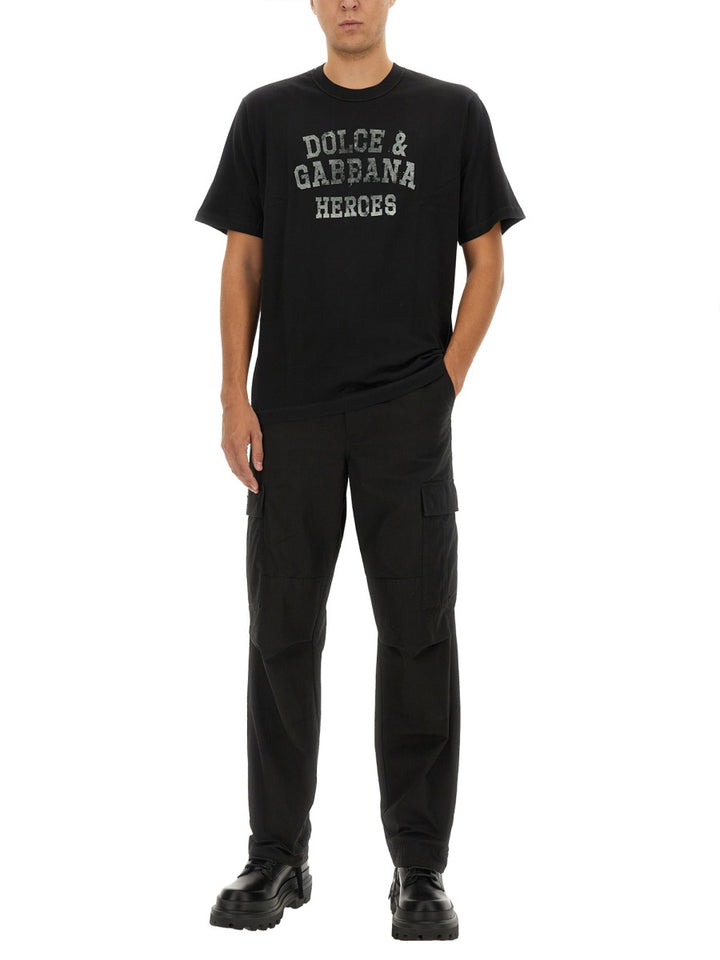 Dolce & Gabbana T shirts - Black | Wanan Luxury