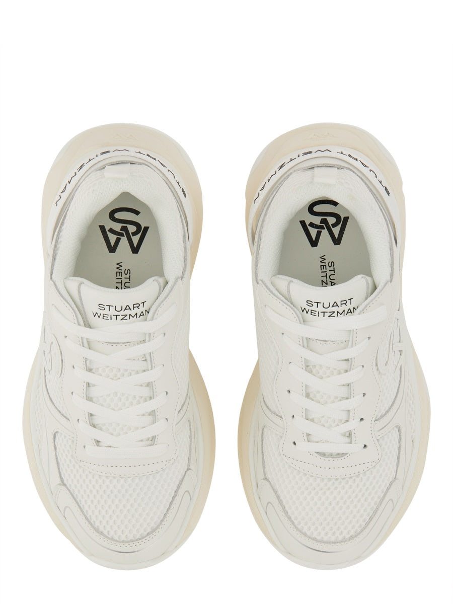 Stuart Weitzman Sneakers - White | Wanan Luxury