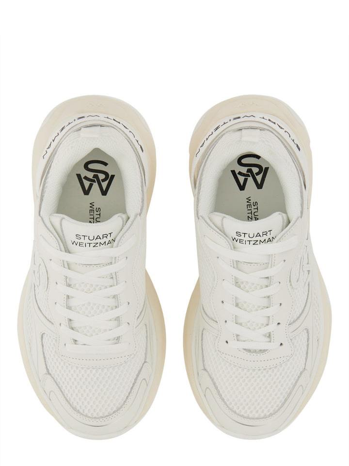 Stuart Weitzman Sneakers - White | Wanan Luxury