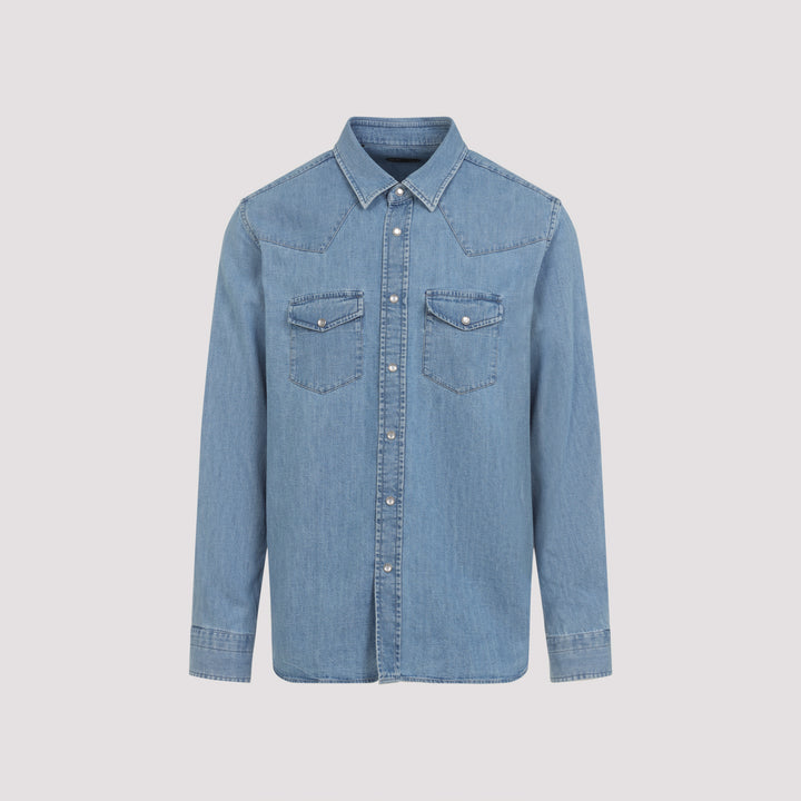 Tom Ford Shirts - Blue | ae61760a82952a952bfd46edf3704918fc73731b