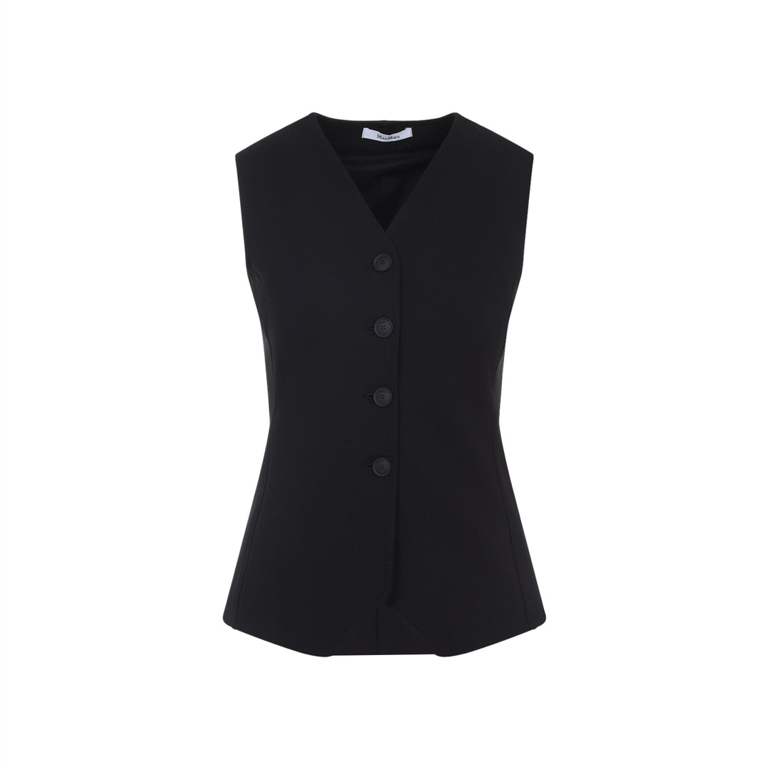 Max Mara Gilet - Black | 2d9812994cafc4365dd29edd74ac2dbb0f7ef768
