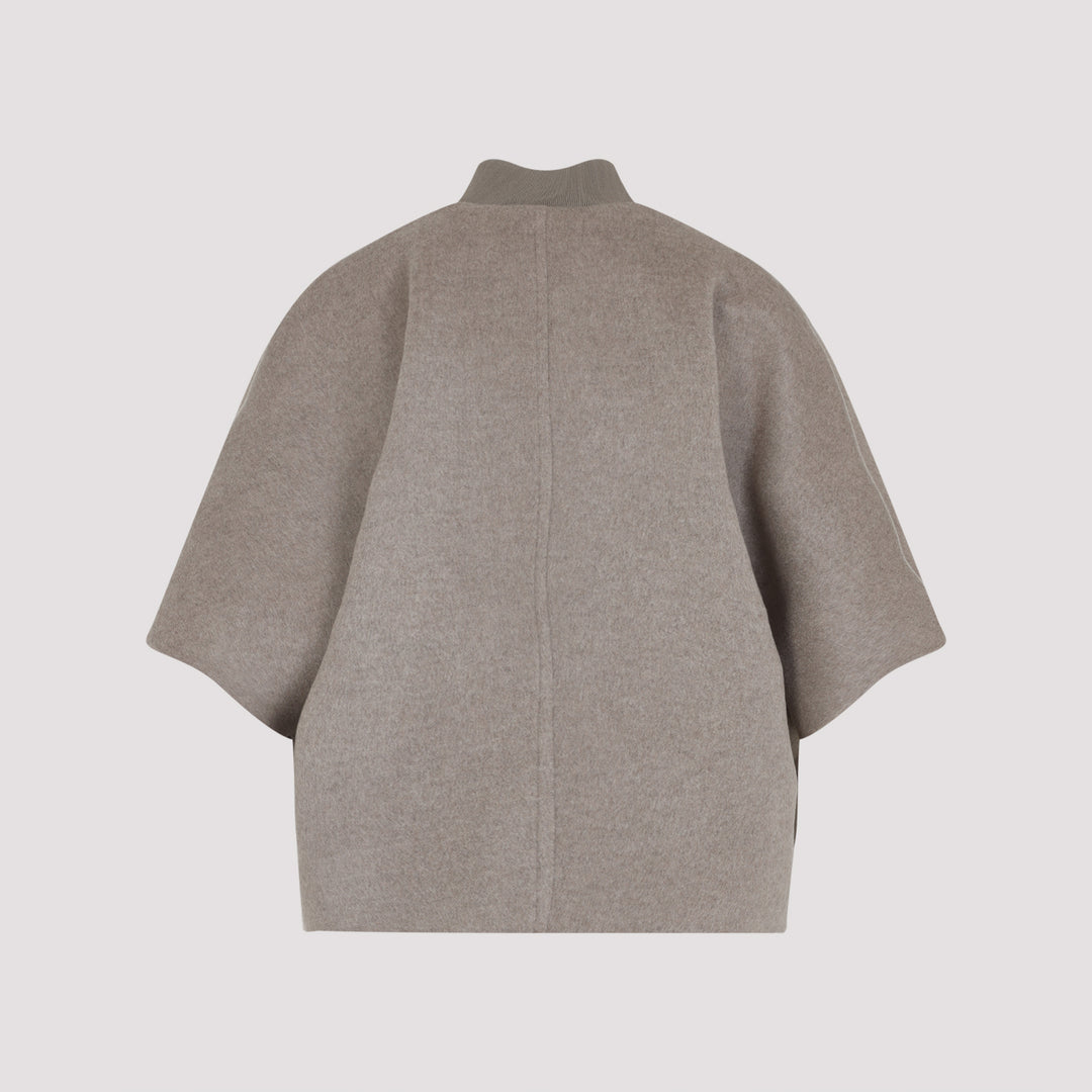 Max Mara Cape - Nude & Neutrals | e2a648984fca0def5a2266d83ff85dadaf9a7672