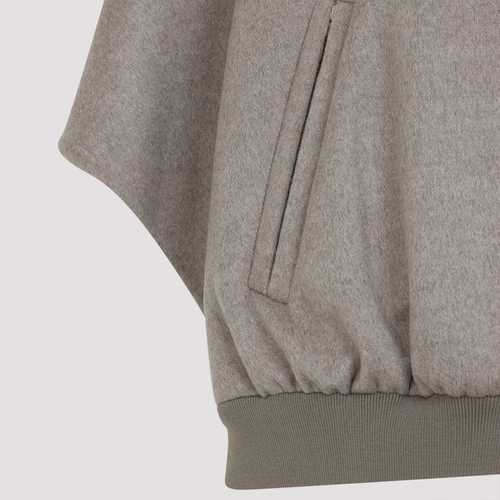 Max Mara Cape - Nude & Neutrals | 4640fa9e1cf3c4c73eb973f1a6d5b32e868f6051