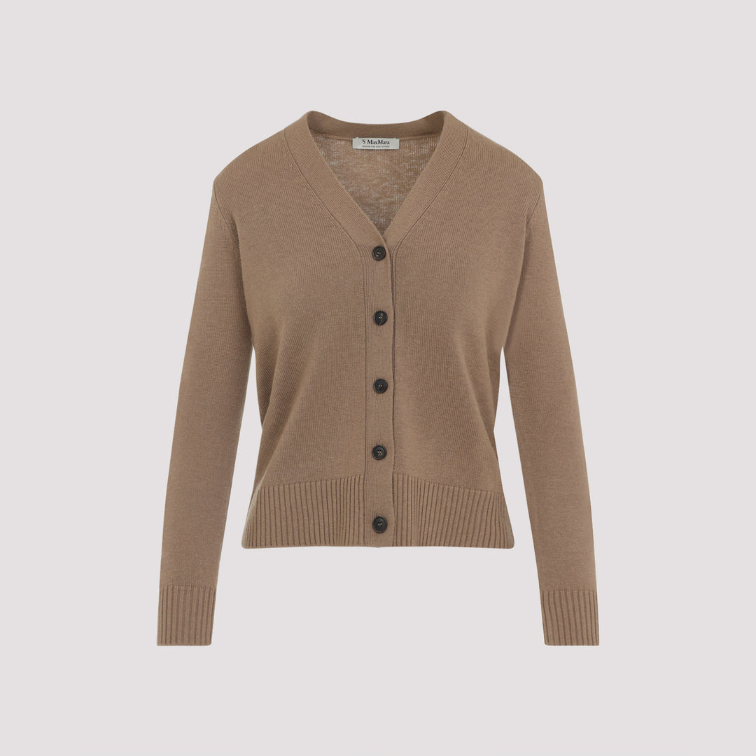 Max Mara`S Cardigan - Nude & Neutrals | 01314775393f221cdb5dce18b9270e49b04e78bb