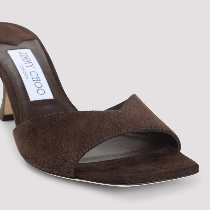 Jimmy Choo Mules - Brown | 4fff41b2e6e2b4c57ed2ee75deaf4e2351b4ce2f