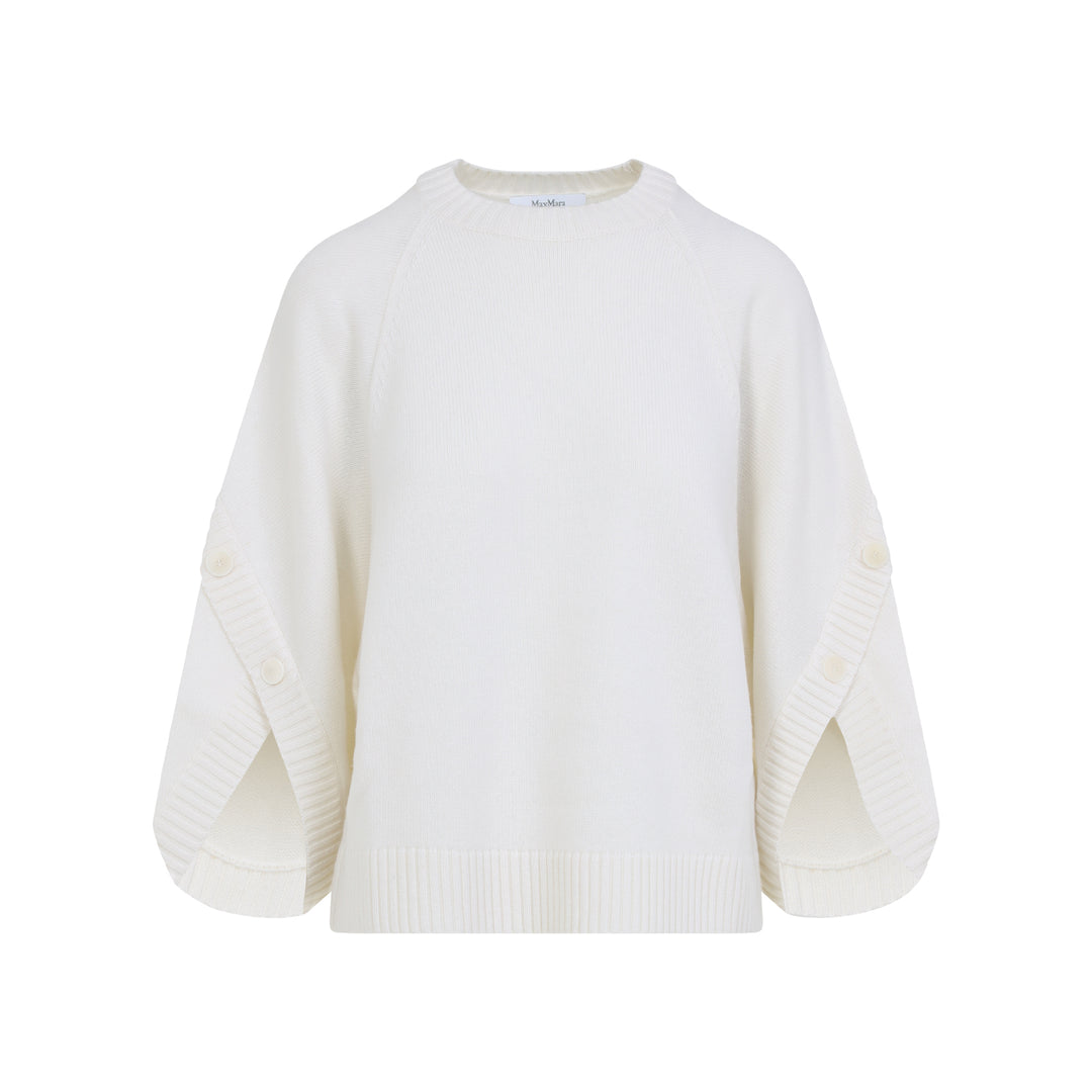 Max Mara Pullover - White | 29d89072bb82981257d8e3d444e16e2cb852ad9c