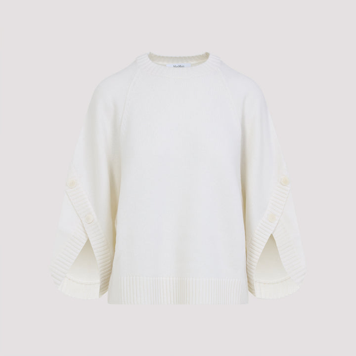 Max Mara Pullover - White | cf2fe80e27ba28de7173e68d5245d35a9134d313