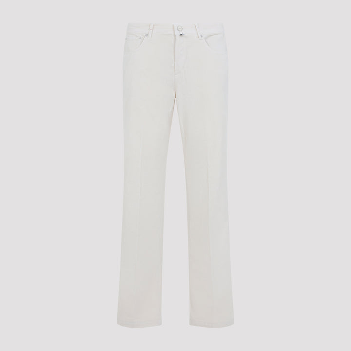 Kiton Regular & straight leg - White | c9231bf93a4e8c1af330ac93d813d2af67fb4353