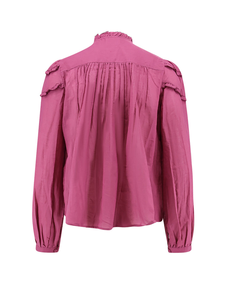 Marant Etoile Shirts - ROSEWOOD | d3ad7efae21623af29906afa55aa96378aff9745