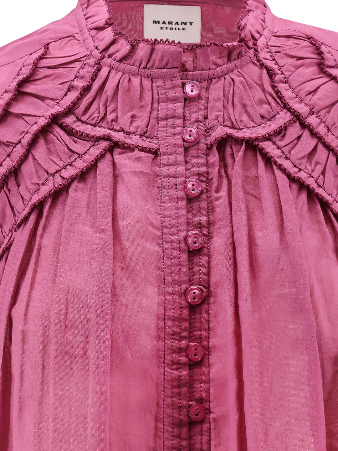 Marant Etoile Shirts - ROSEWOOD | 95f6c4afe5f6739e299b479accafbc6905ee5191