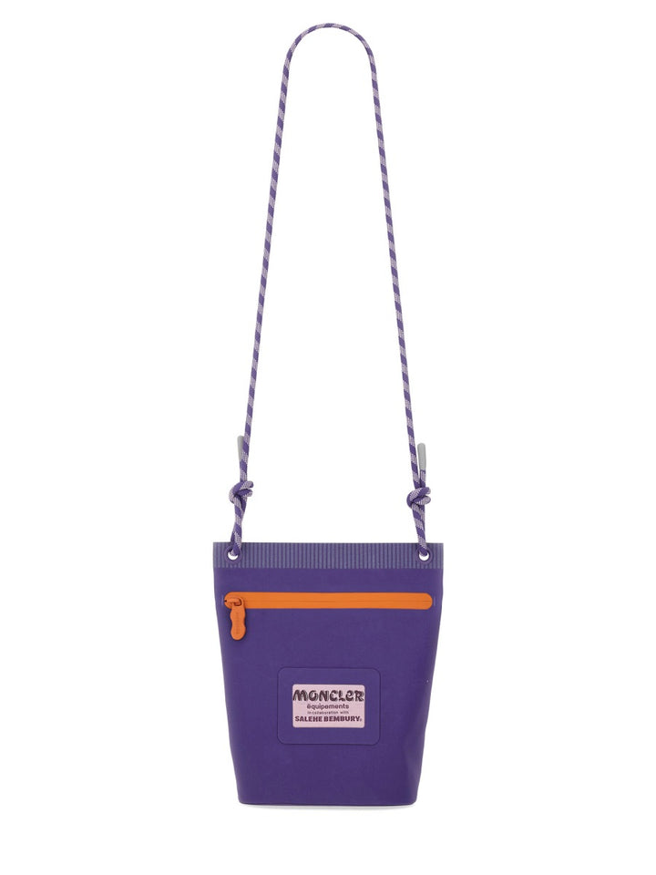 Moncler Shoulder Bags - Purple | 1be6d7353b2fc6869ca7180cf51eb8f123b3dab2