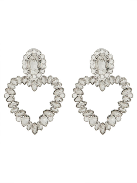 "Crystal Heart" Earrings