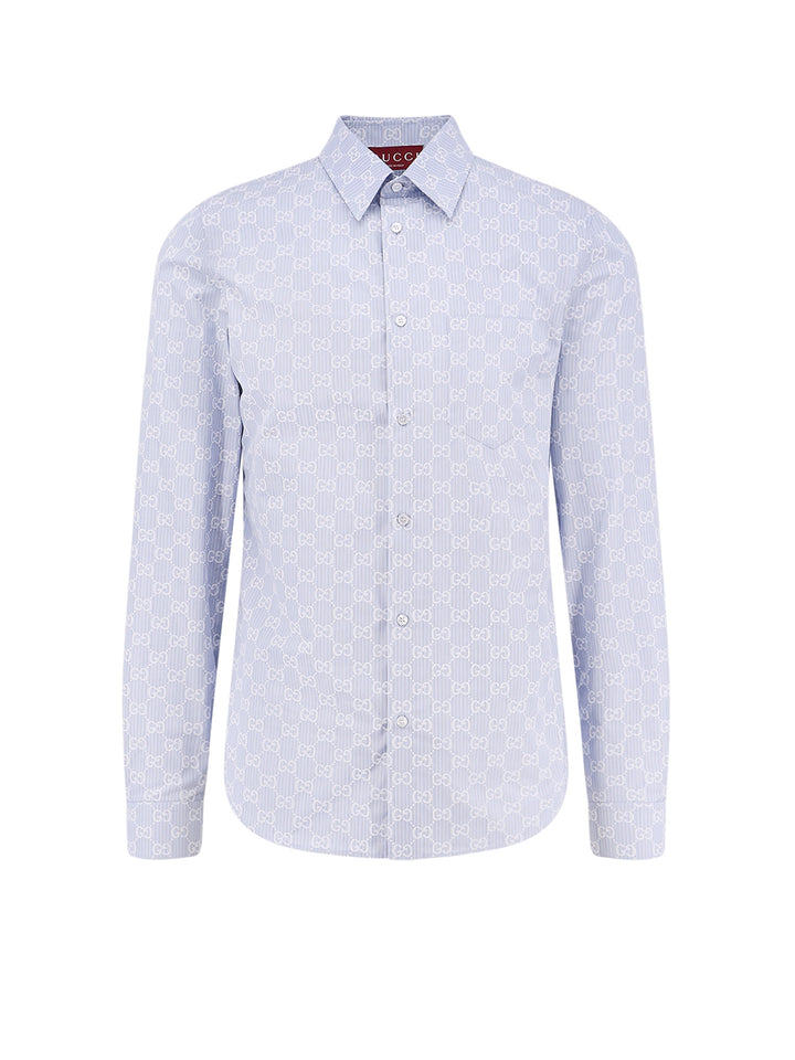 Gucci Shirts - AZURE/WHITE | d4f29ba16e8145cf7afd83a907b71da6d6bfb994