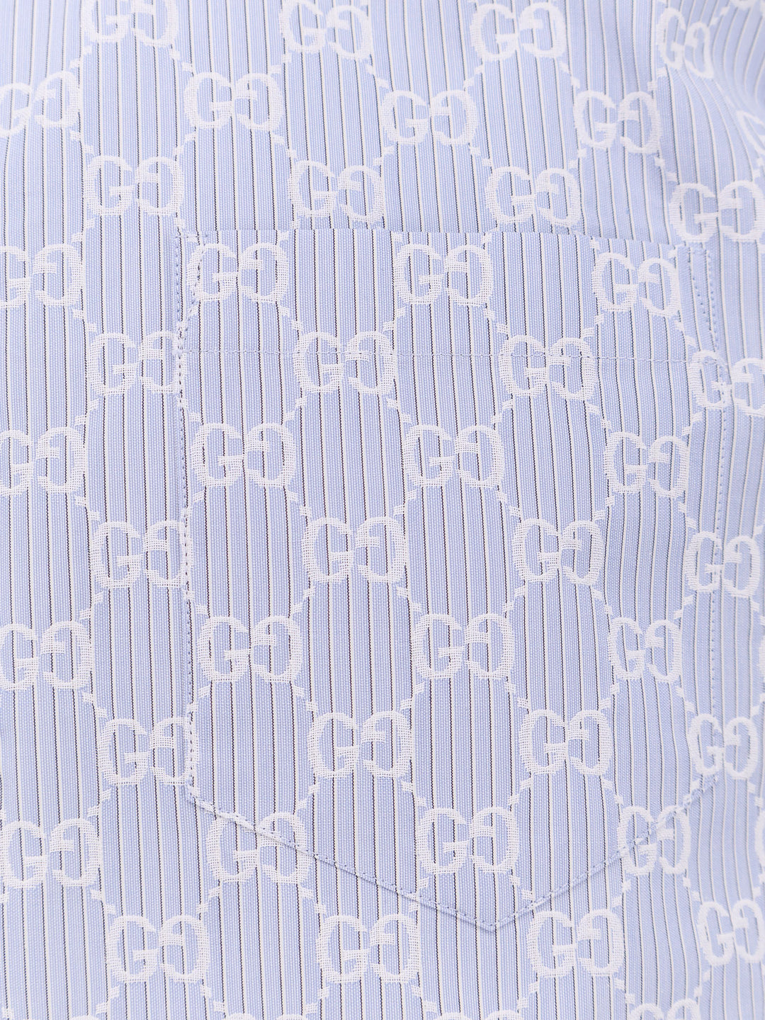 Gucci Shirts - AZURE/WHITE | 6601b64c9ffed6a2f8c5f679b3c30f31d928367f