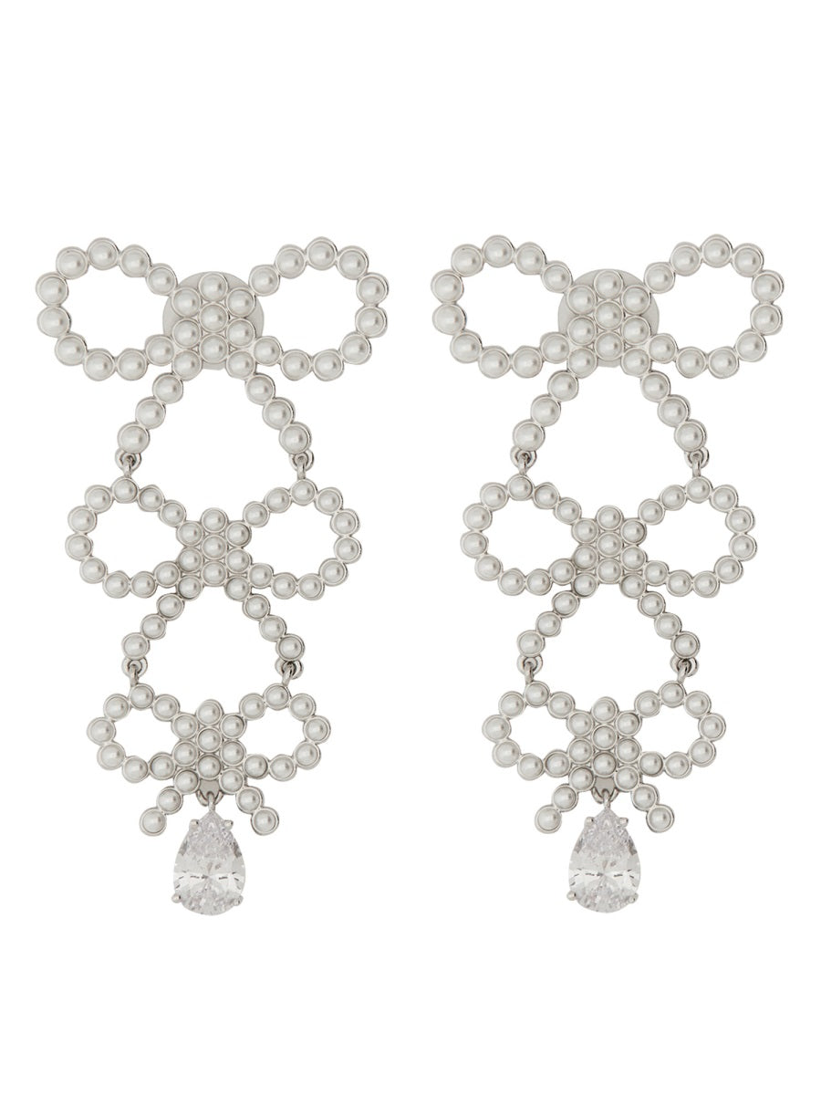 Self-Portrait Earrings - Silver | Wanan Luxury