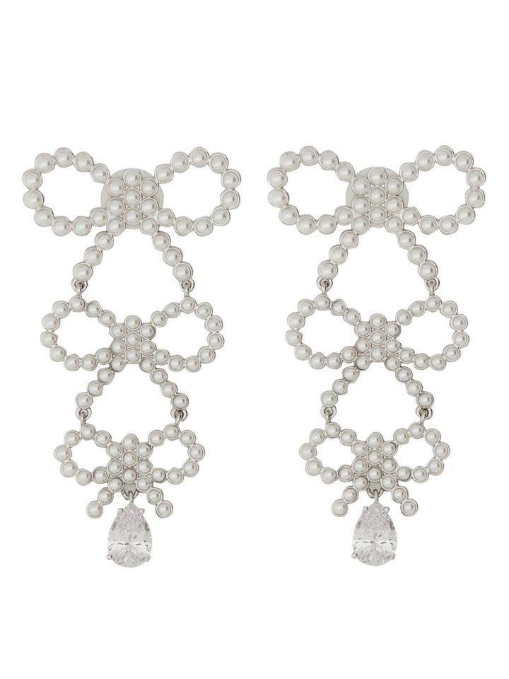 Self-Portrait Earrings - Silver | Wanan Luxury