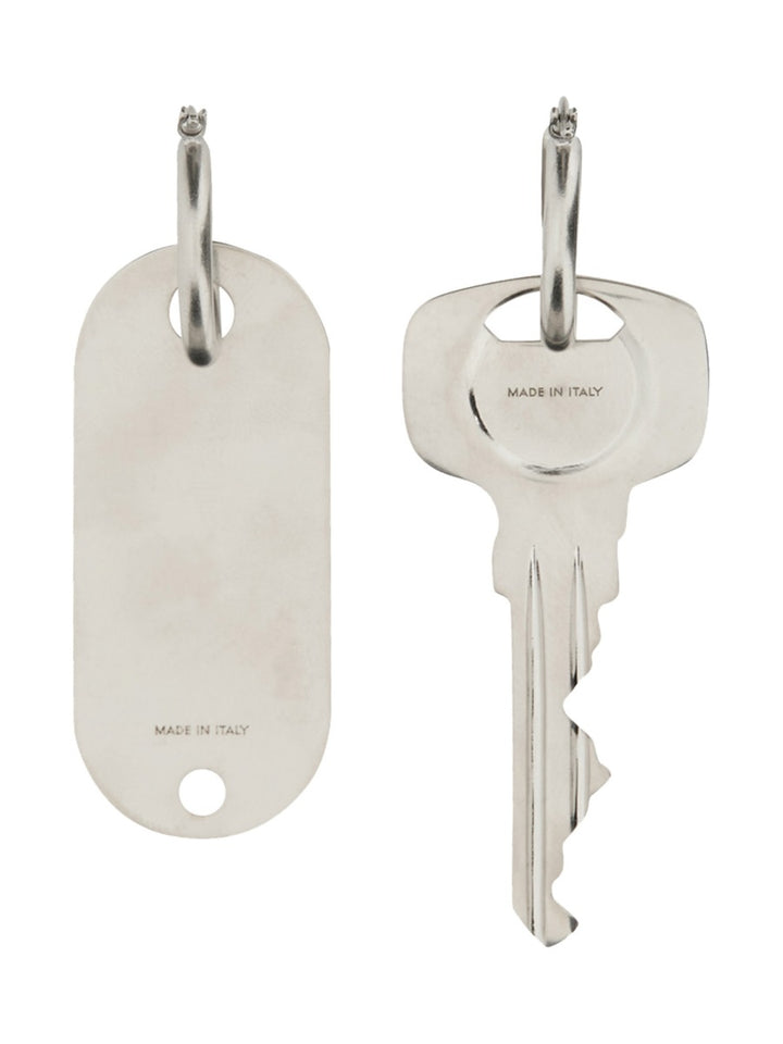 MM6 Maison Margiela Earrings - Silver | Wanan Luxury