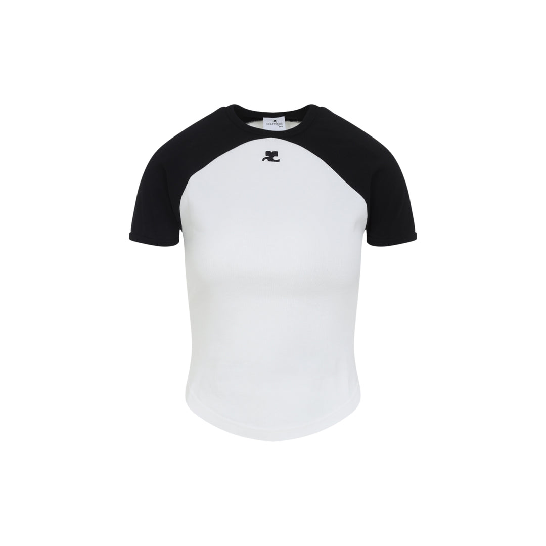 Courreges T-shirts - White | 287b755c42cd21fcad2bfeb56336980bf525c6d0
