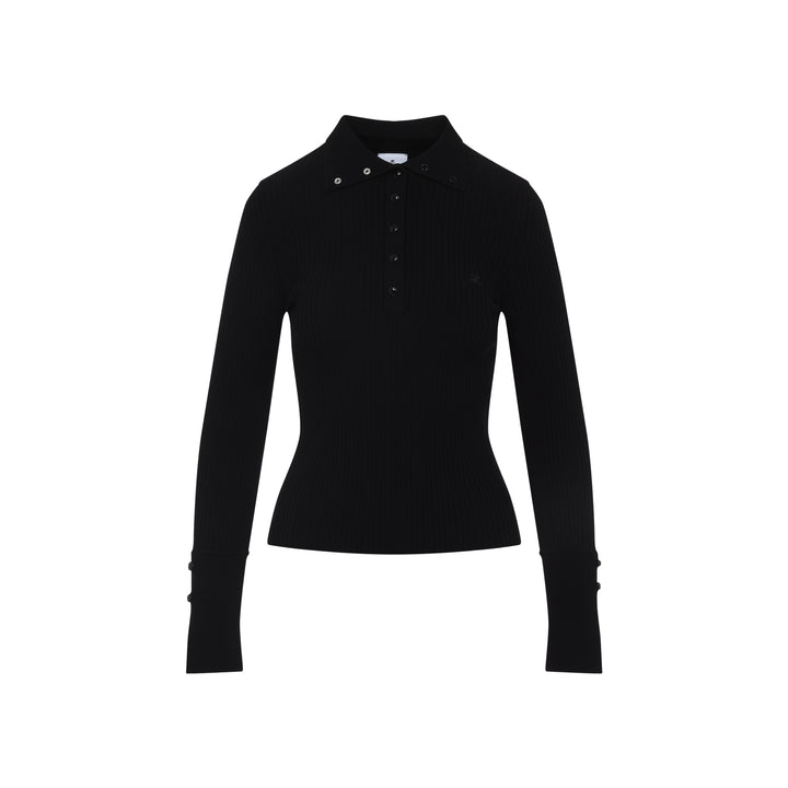Courreges Polo - Black | 246a876f7068279e86cd56ab53d57a2700049af6