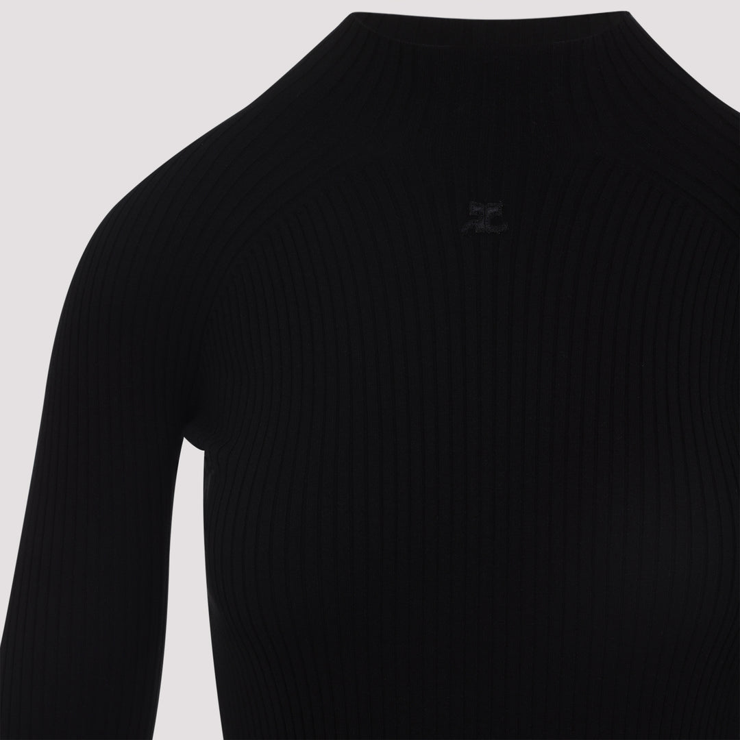 Courreges Day evening - Black | 2a444f70b0e5c211b037616b9e2ff3313d3cb545