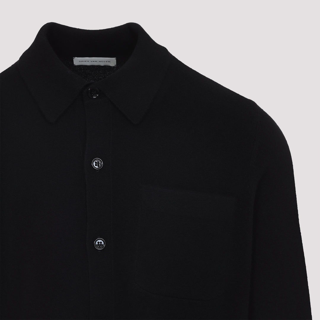 Dries Van Noten Shirts - Black | 9b1d87d18de9736101e26aadf61ac11c4fbc65b1