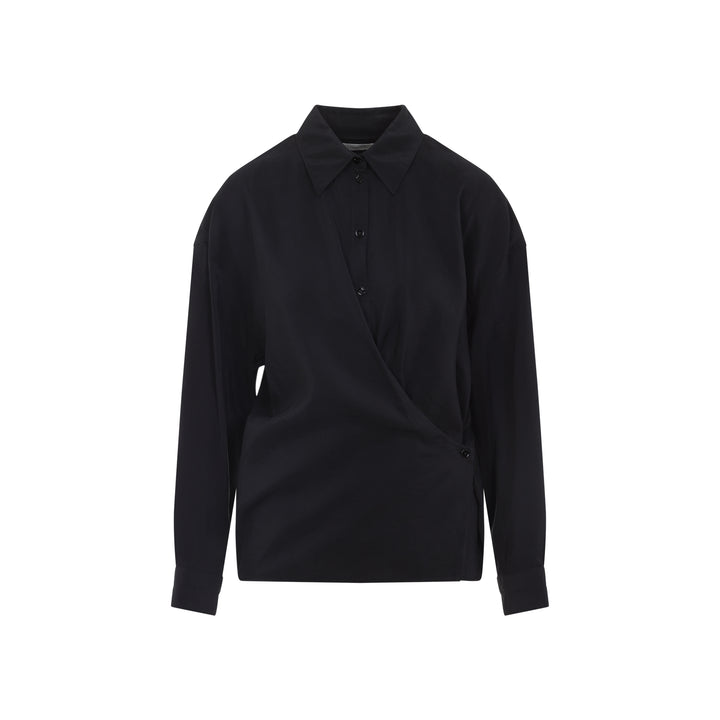 Lemaire Shirts - Black | 4a08182aa7fee75e1f60370ac33d6341c845e4ac