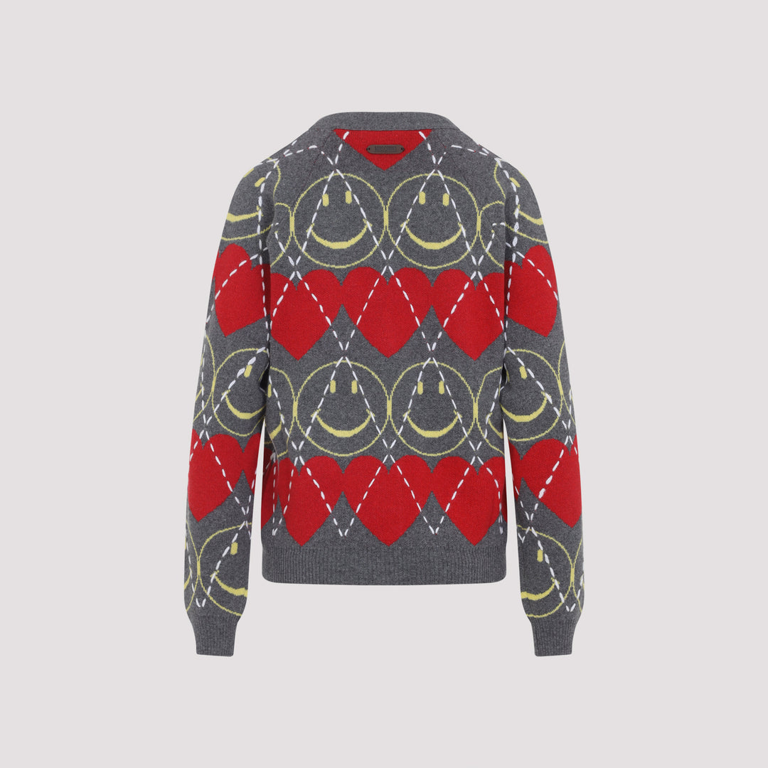 Moschino Cardigan - Grey | 3958d6157496aae74f0572f7703b89568deb46c7