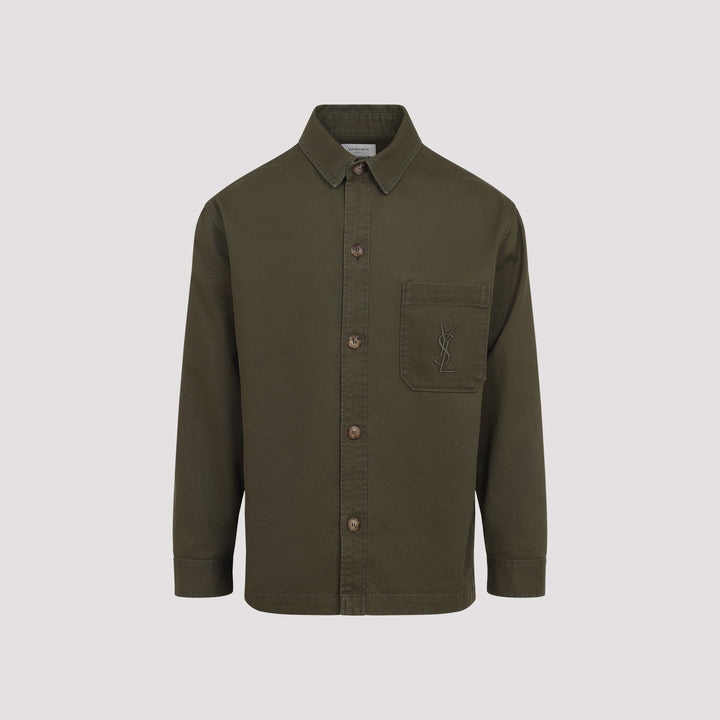 Saint Laurent Shirts - Green | 50594d5a323b02cb88a4ac1ceb33241d44c87e55