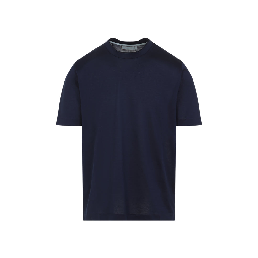 Canali T-shirts - Blue | 2798ef94190e812cd8959f8797b41e08a22d06a2