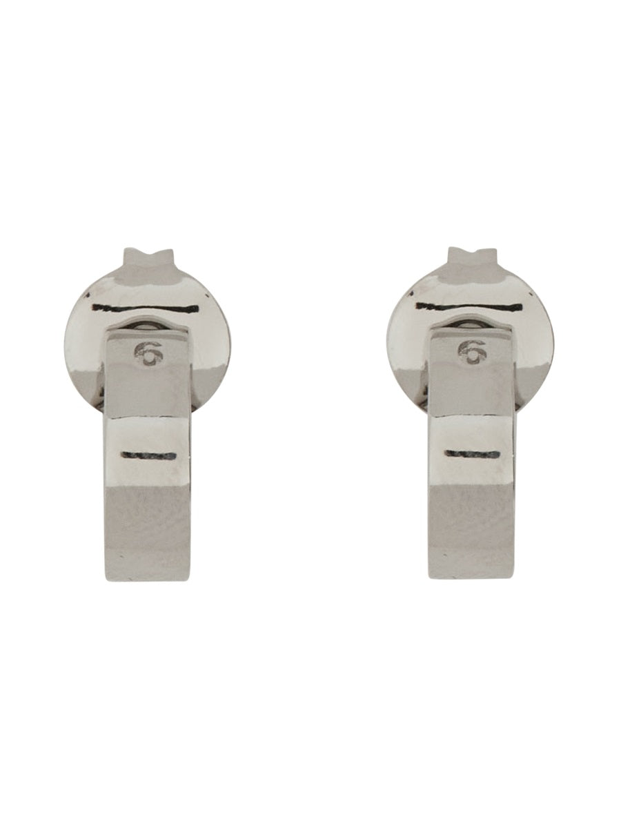 Mm6 Maison Margiela Earrings - Silver | e53603e08e8f1b34510dd1bdb7bfe525c88812dd