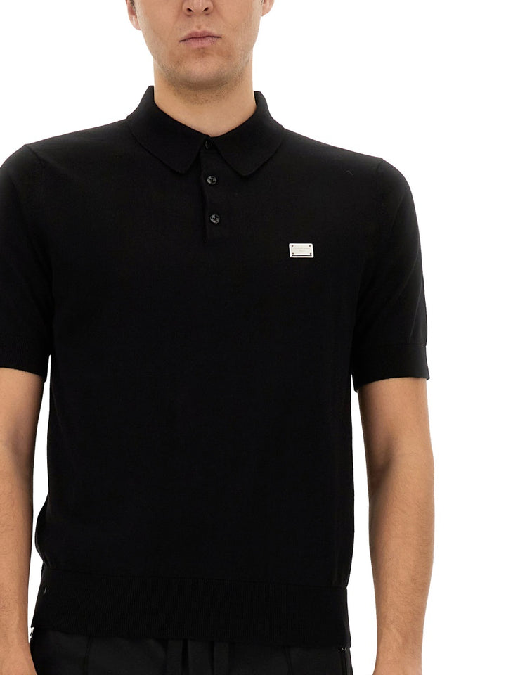 Dolce & Gabbana Polo - Black | Wanan Luxury